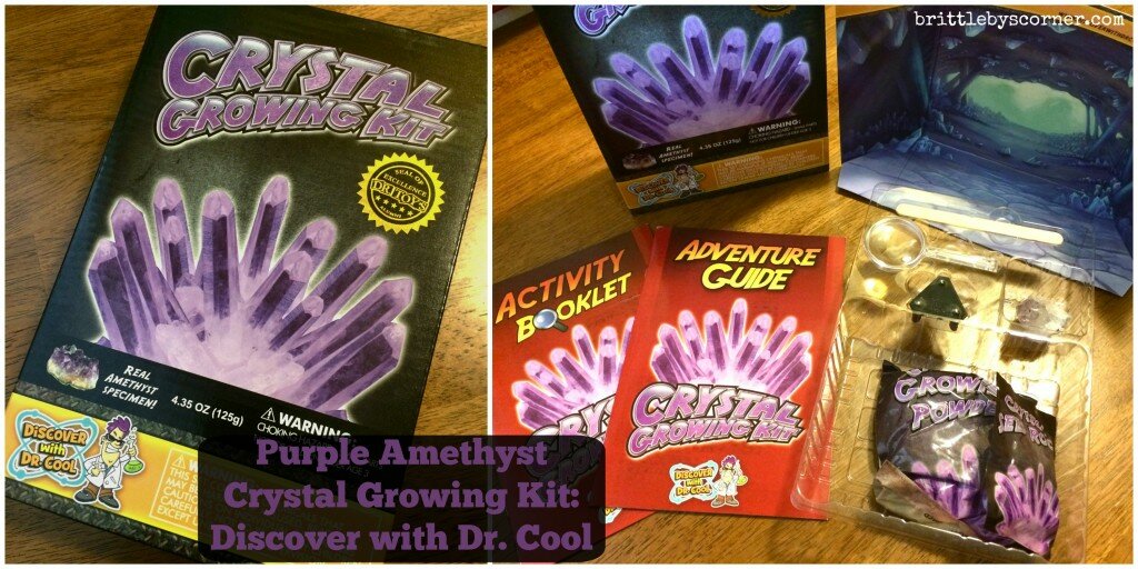 Discover with Dr. Cool - Purple Amethyst Crystal Growing Kit